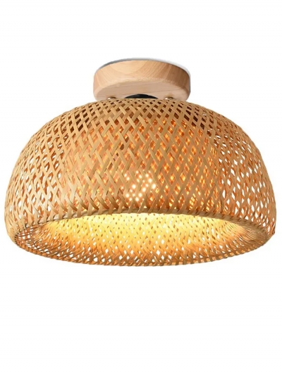 Люстра из ротанга Rattan Light-1